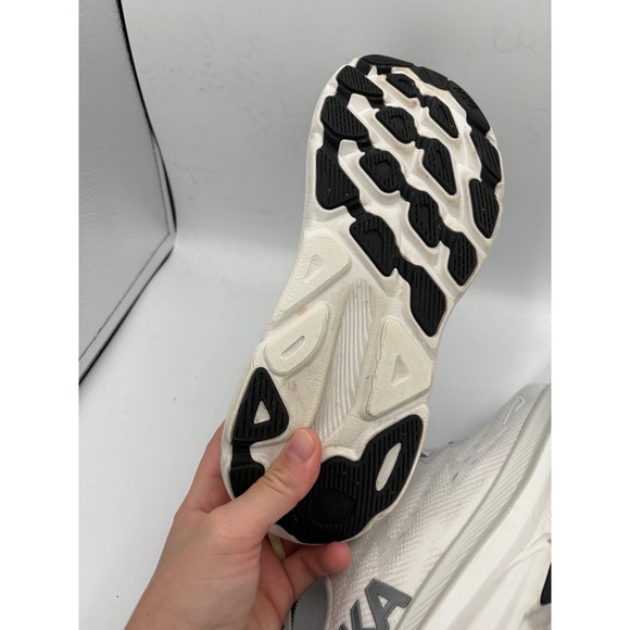 Hoka Clifton 9 Running Shoes white Women's Size 9.5 Athletic Sneakers - Picture 9 of 9
